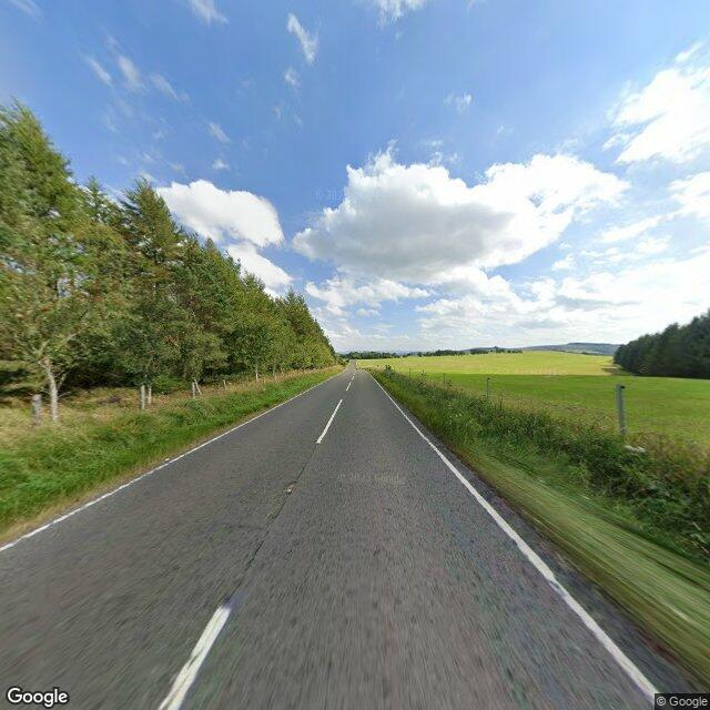 Street View preview of Biggar Road (B7016)