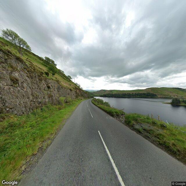 Street View preview of Bwlch y Gle Dam (B4518)