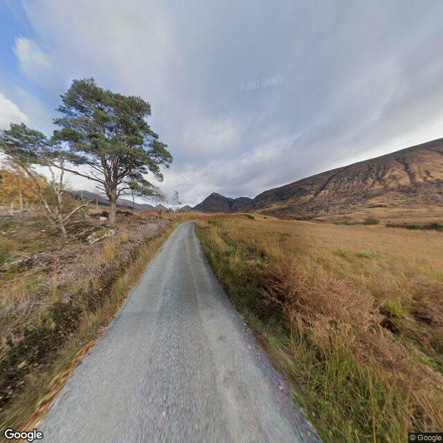 Street View preview of Glen Etive Road (C1094)