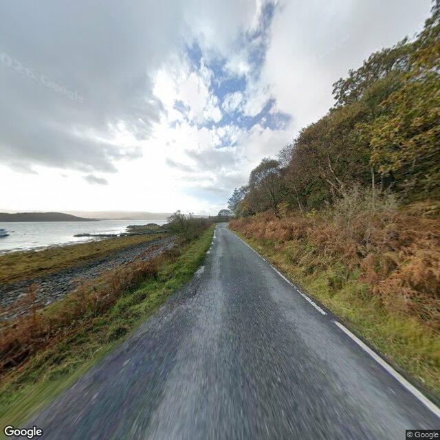 Street View preview of Glenbeg Road (B8007)